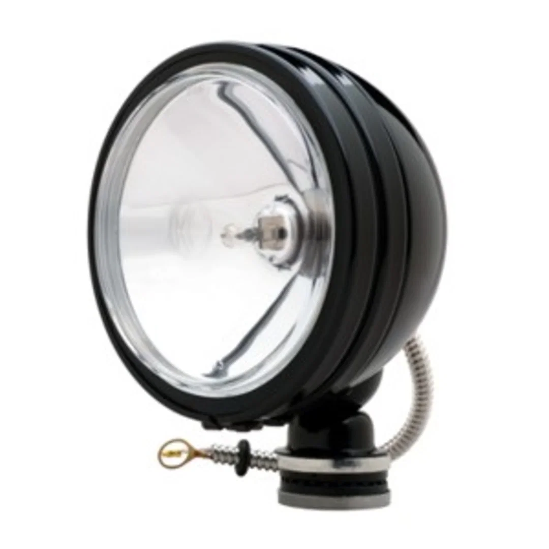 1238 – KC HILITE Driving/ Fog Light, Halogen Bulb H3 Halogen Clear Bulb 6 Inch Round 100 Watt Spot Beam 2452 Raw Lume...